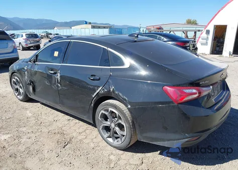 2021 Chevrolet Malibu Fwd Lt из США, поврежденный, VIN 1G1ZD5ST6MF006610